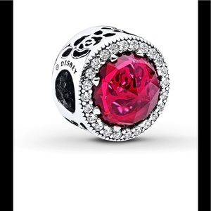 Pandora Disney Pink Rose Charm